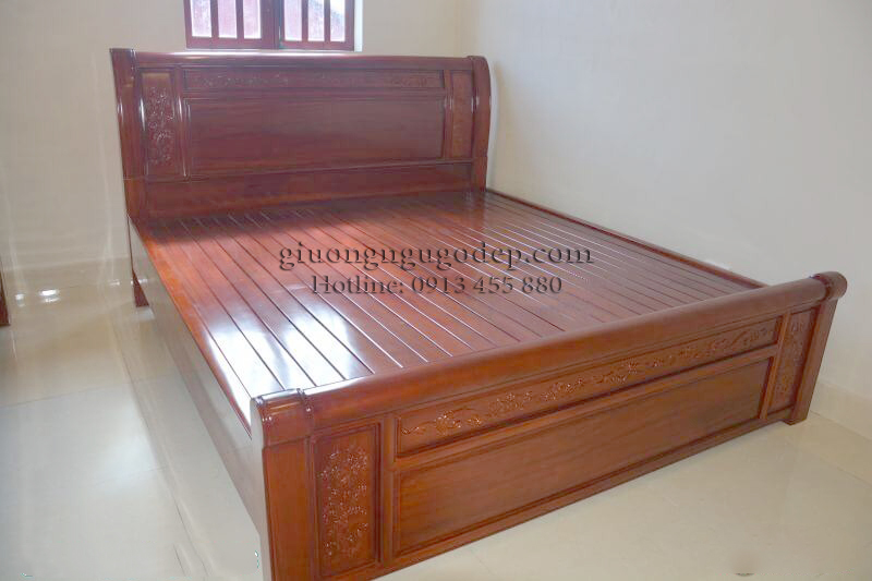 Những mẫu giường gỗ đẹp, đơn giản cho giấc ngủ sâu ngon mà lại dễ ...