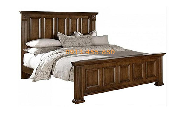 Giường ngủ gỗ tự nhiên đẹp - chất lượng - giá tại xưởng - bảo hành chuyên nghiệp 