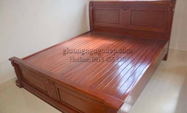 Xưởng sản xuất giường gỗ đẹp 2020 – giá tại xưởng làng nghề 