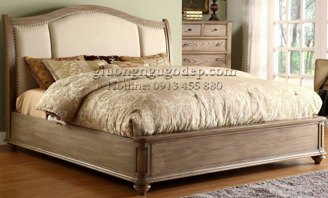 Giường ngủ hoàng gia cổ điển phong cách Châu Âu - GN004