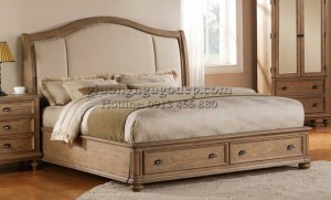 Giường ngủ cổ điển phong cách Châu Âu - GN001