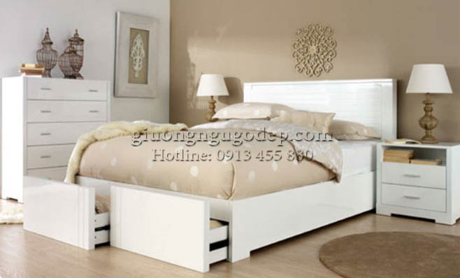 Giường ngủ gỗ công nghiệp - MSP05